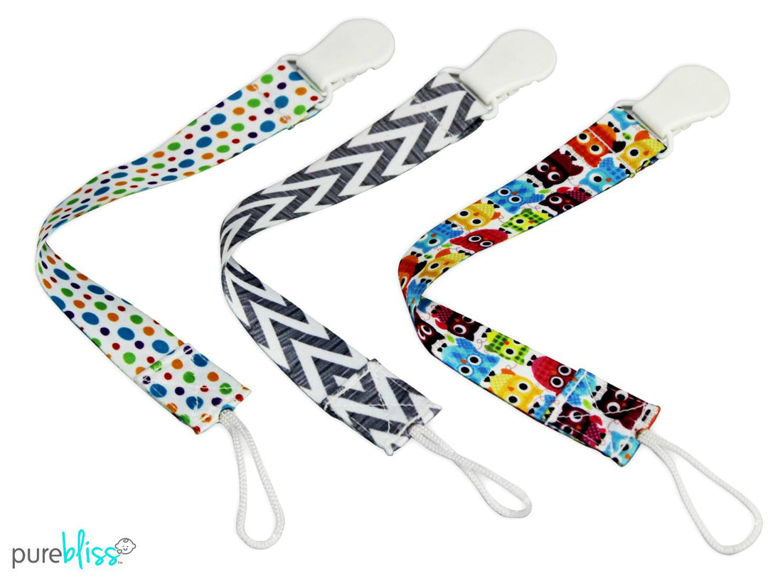 Paci Clips for Baby Pacifiers