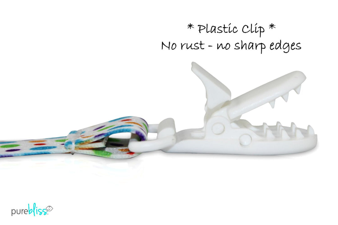 Paci Clips for Baby Pacifiers