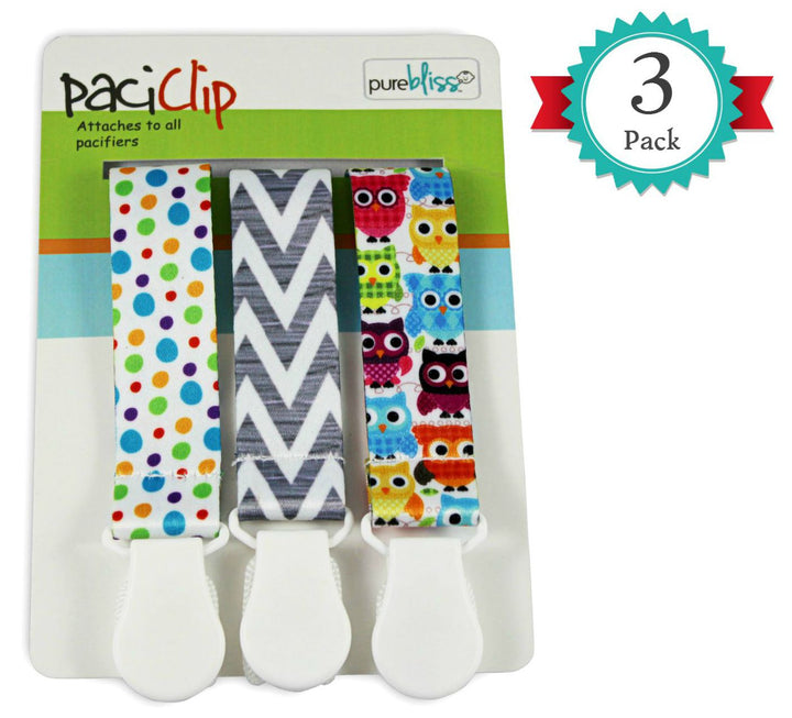 Paci Clips for Baby Pacifiers