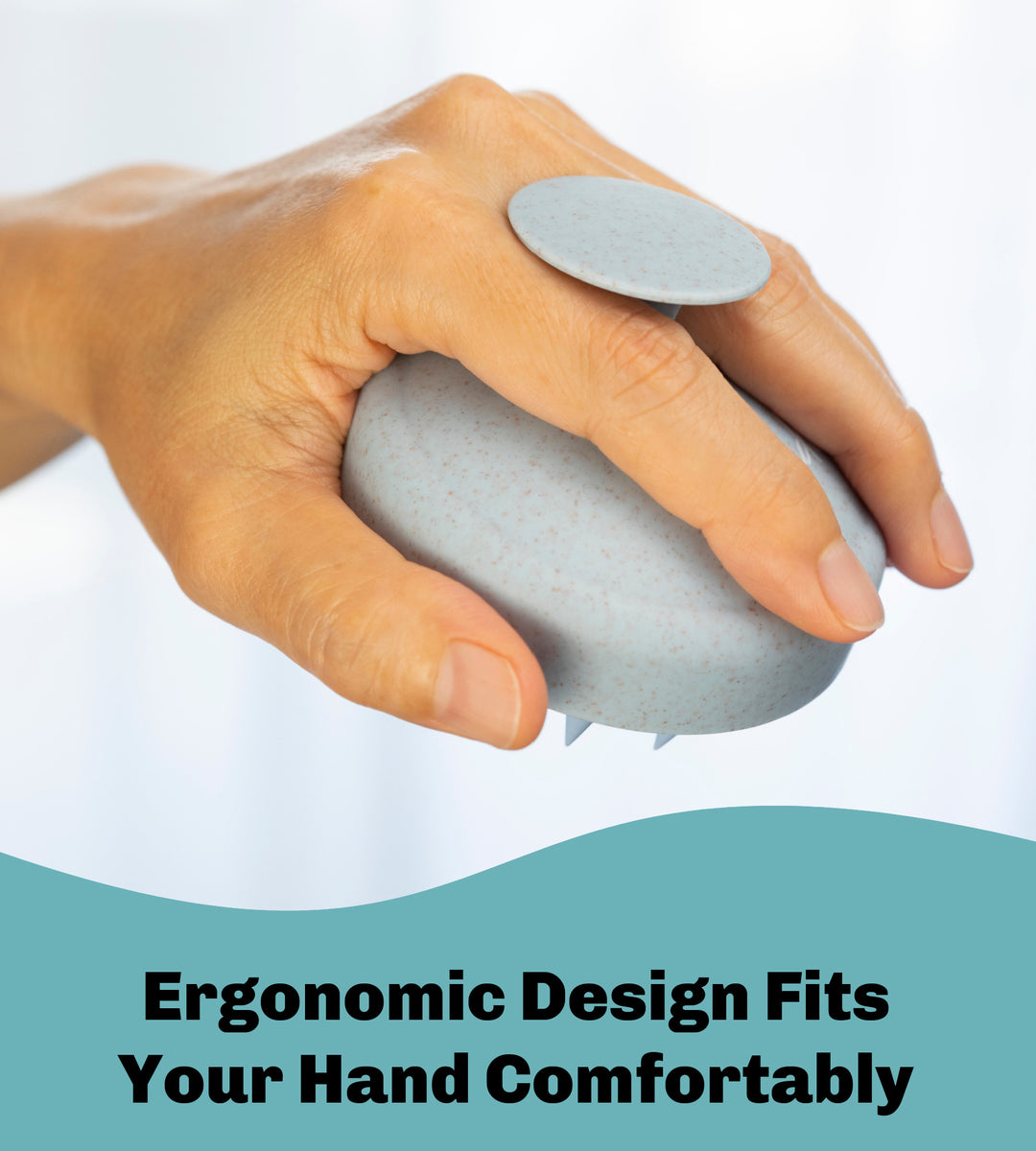 Scalp and Head Massager Shampoo Brush for Hair Growth, Dandruff and Dry Scalp