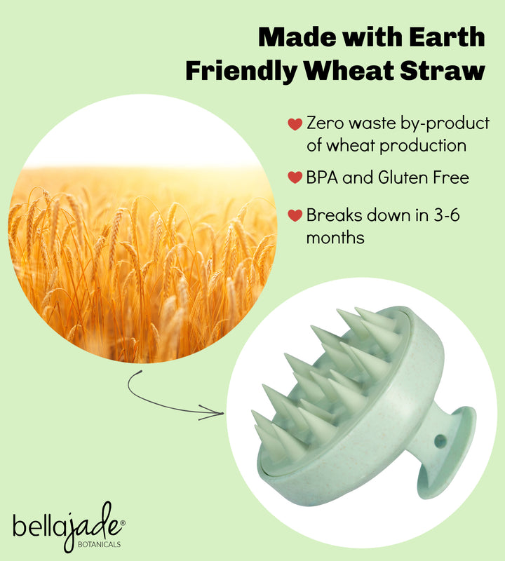 Scalp and Head Massager Shampoo Brush for Hair Growth, Dandruff and Dry Scalp